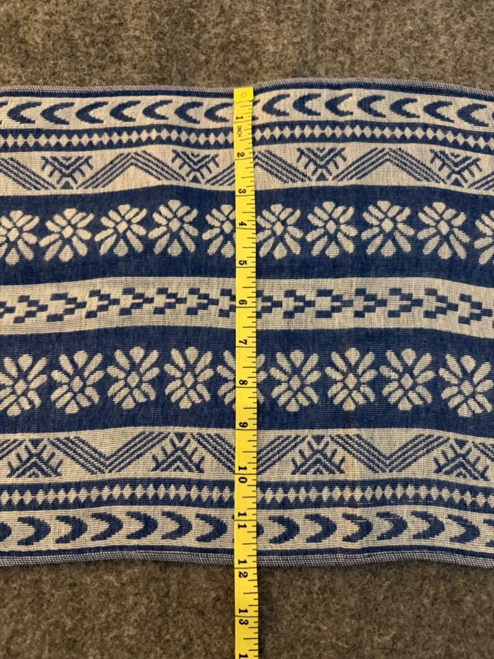 Lightweight Blue Scarf